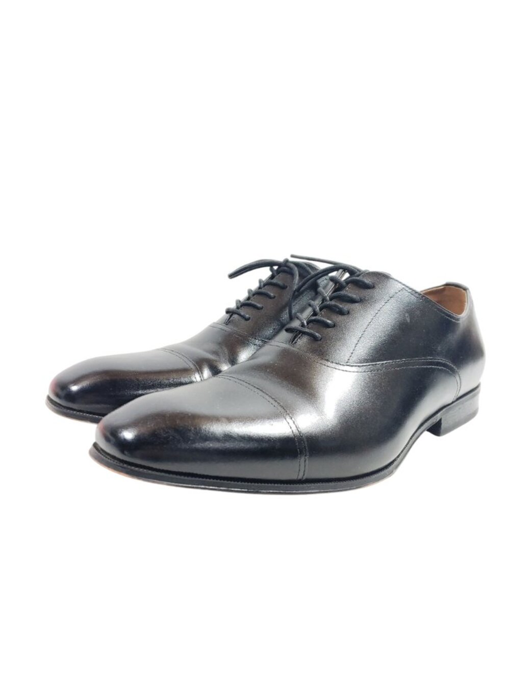 Florsheim Mens Size 13 3E Corbetta Cap Toe Oxford Black Leather - Picture 2 of 9